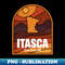 Itasca State Park Minnesota - Signature Sublimation PNG File