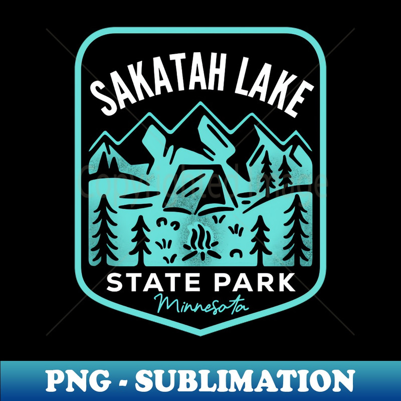 Sakatah Lake State Park Minnesota - Sublimation-Ready PNG File