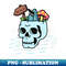skull - Signature Sublimation PNG File
