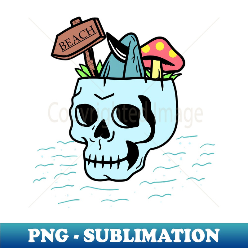 skull - Signature Sublimation PNG File