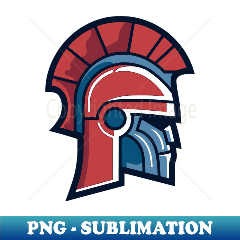 Spartan Helmet T-Shirt design - PNG Transparent Sublimation Design