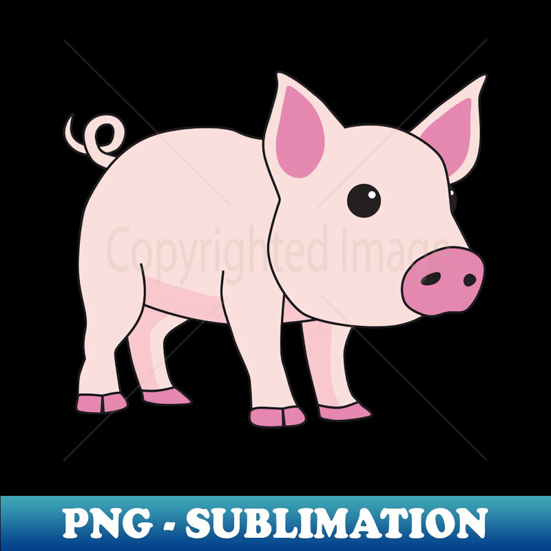 Pig - Premium PNG Sublimation File