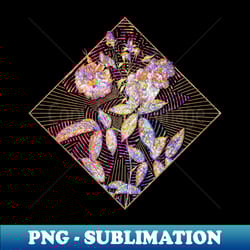 hudson rose floral rainbow mosaic - exclusive sublimation digital file