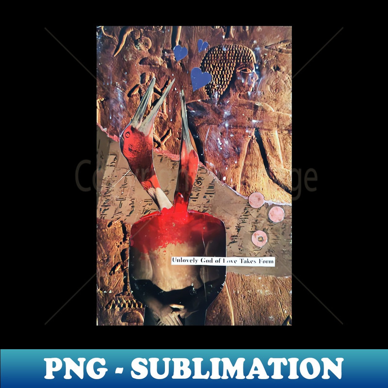 Egyptian God of Love Collage - Exclusive PNG Sublimation Download