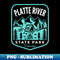 Platte River State Park Nebraska - Instant Sublimation Digital Download