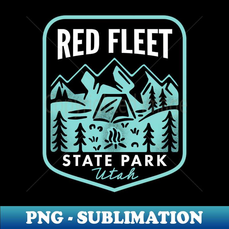 Red Fleet State Park Utah - Trendy Sublimation Digital Download