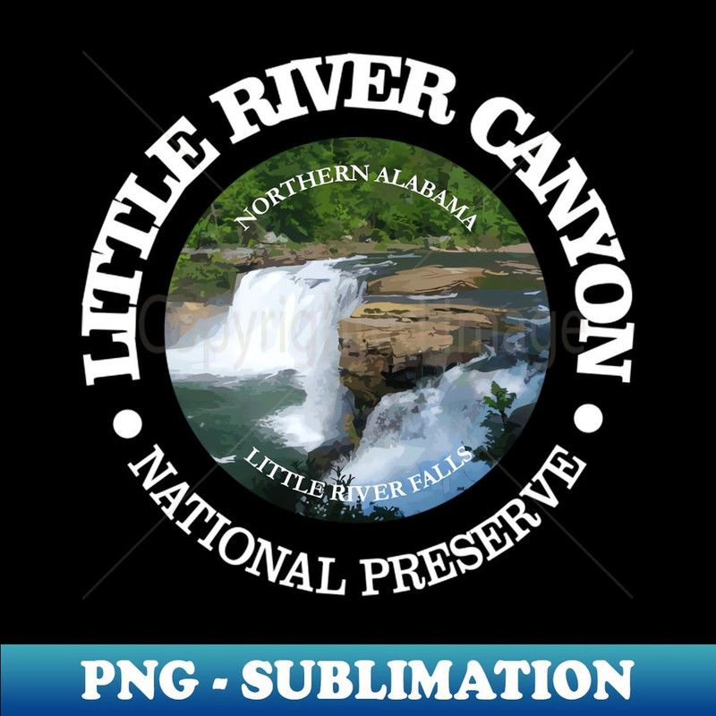 Little River Canyon Preserve (rd) - Professional Sublimation Digital Download