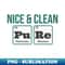 PURE nice and clean periodic table funny - Exclusive Sublimation Digital File