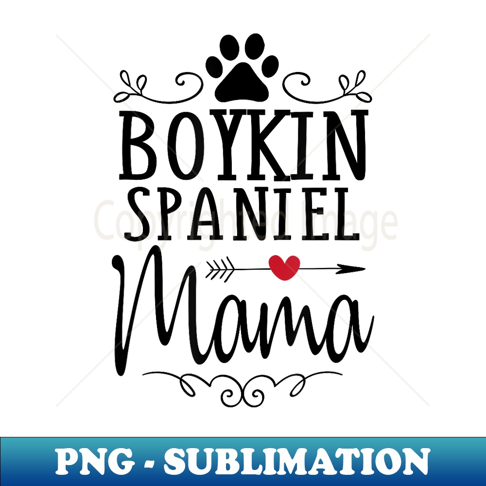 Boykin Spaniel Mama - Funny Boykin Spaniel Lover - Aesthetic Sublimation Digital File