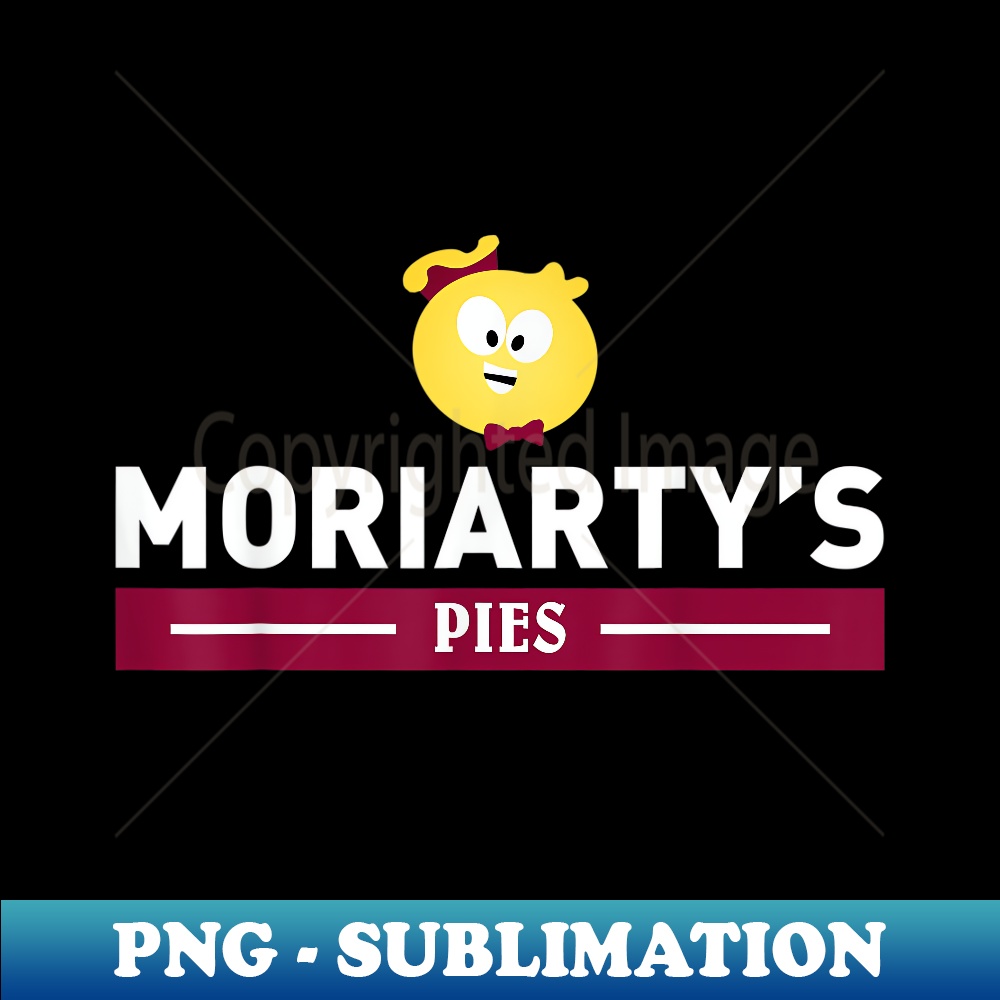 Moriarty's Pies Funny Gnome Villain - PNG Transparent Sublimation Design