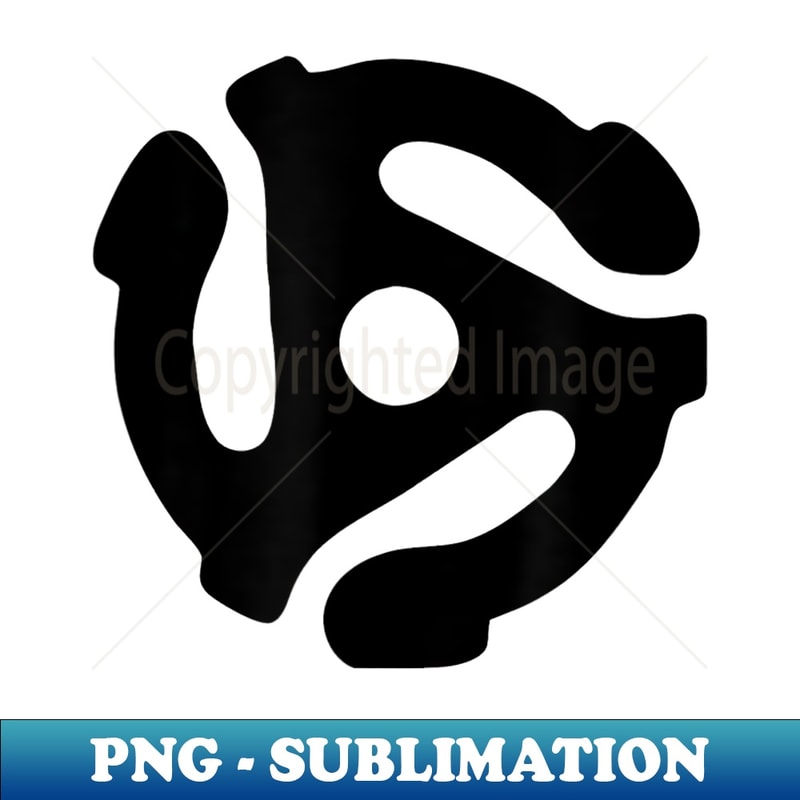 45 RPM ADAPTER DJ SHIRT Vintage spider record - Stylish Sublimation Digital Download