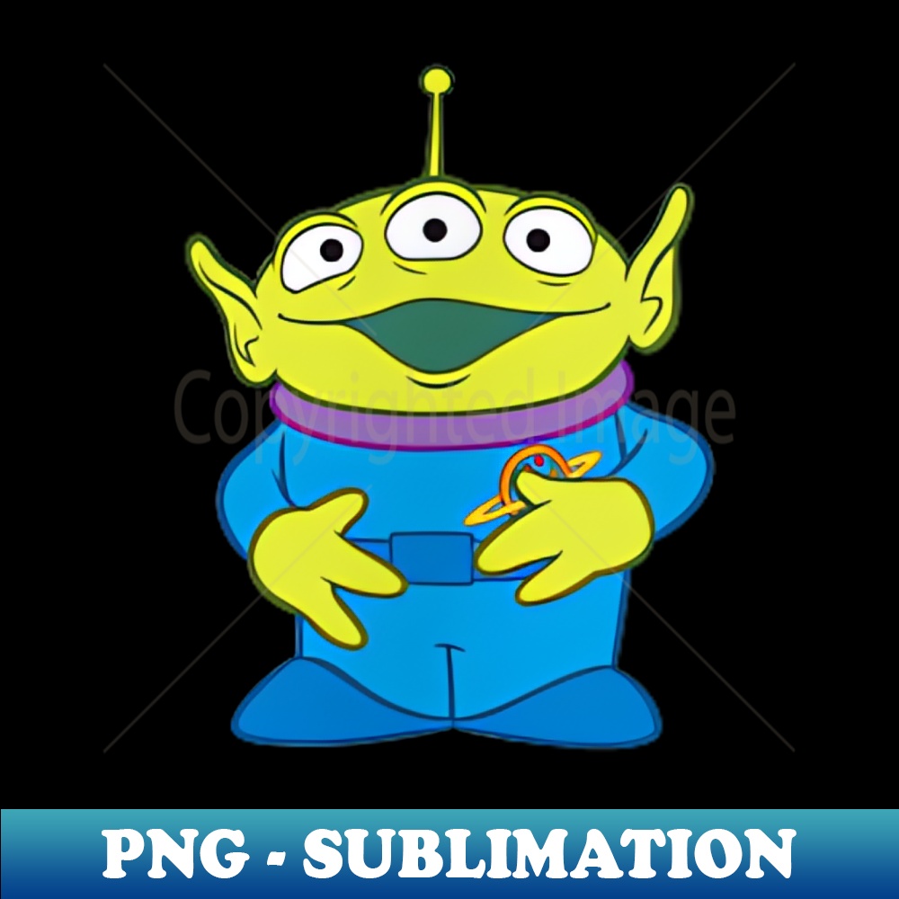 Disney Pixar Toy Story Pizza Planet Alien Pocket - Trendy Sublimation Digital Download