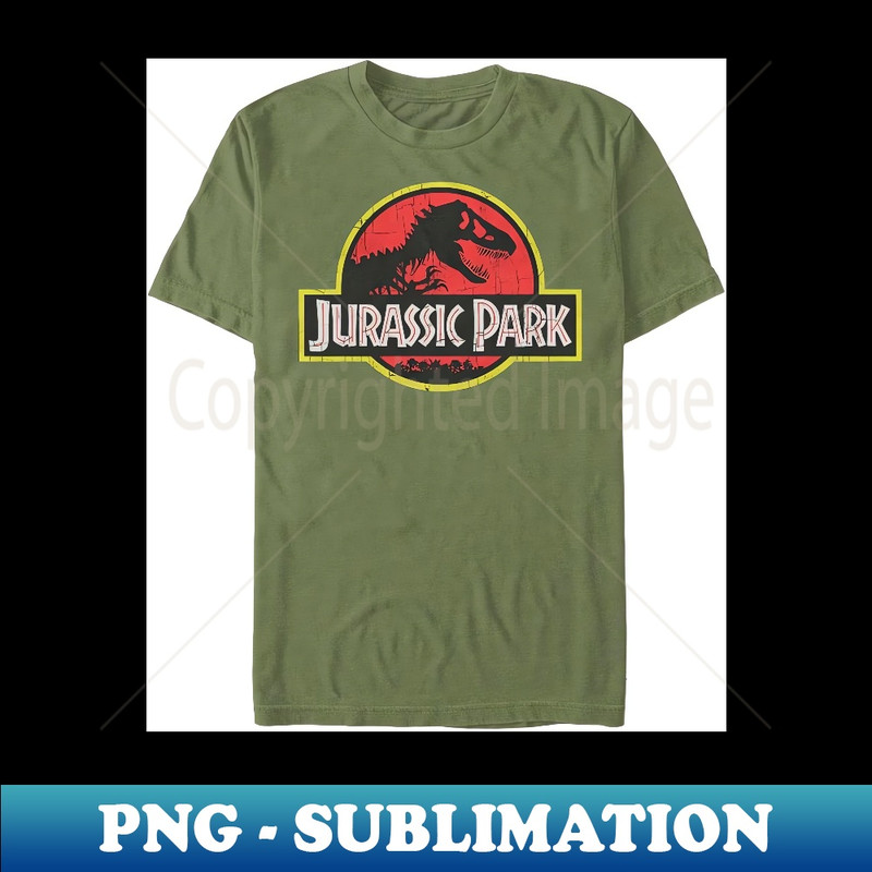 Jurassic Park Men's Classic Movie Logo - Premium PNG Sublimation File