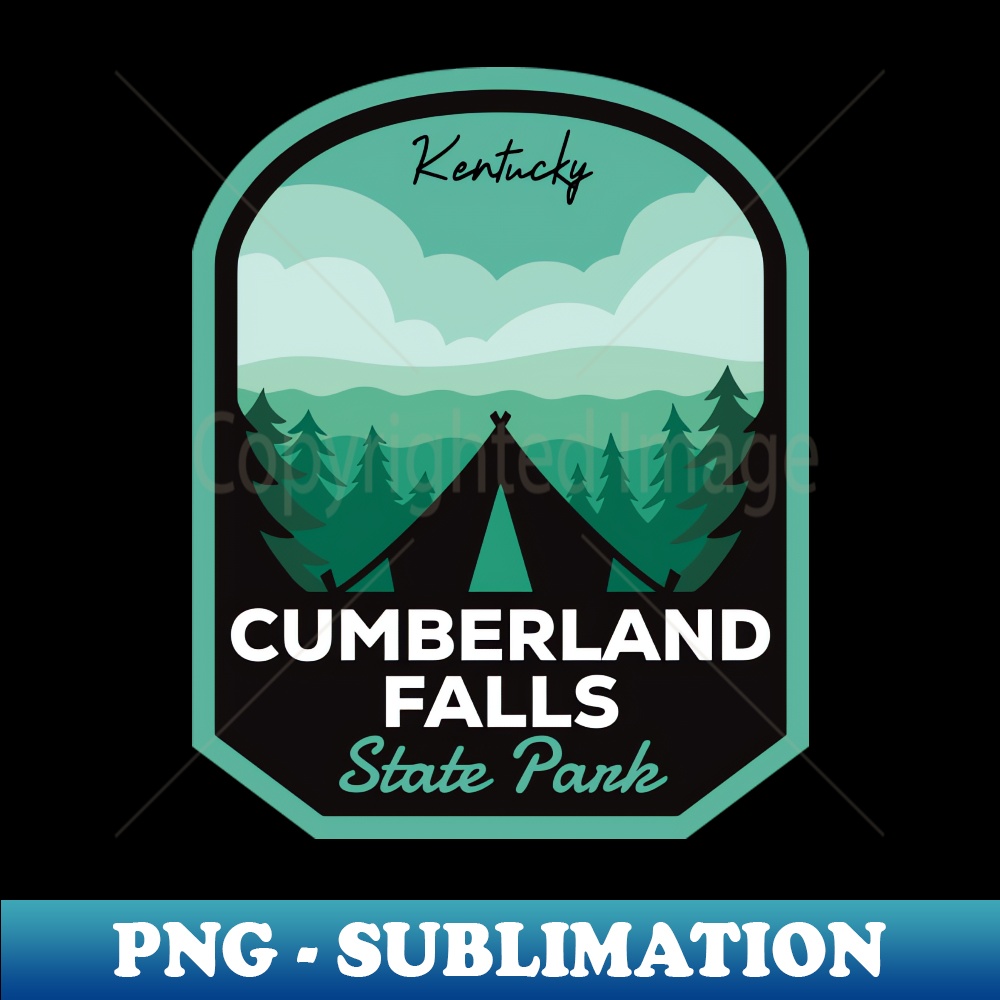 Cumberland Falls State Park KY Camping - High-Resolution PNG Sublimation File