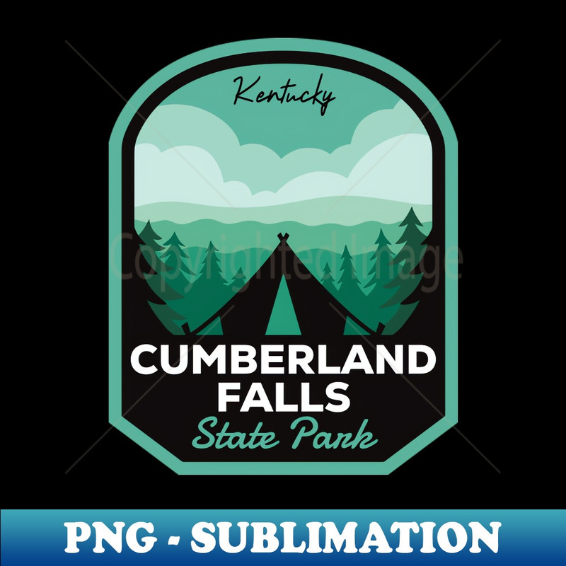 Cumberland Falls State Park KY Camping - High-Resolution PNG Sublimation File