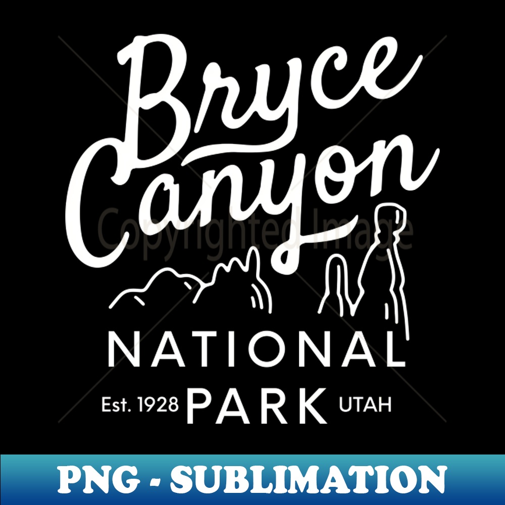 Bryce Canyon National Park - Sublimation-Ready PNG File