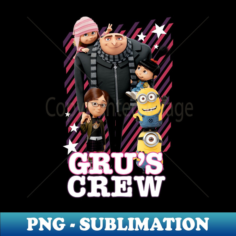 Despicable Me Minions Grus Whole Crew - Premium Sublimation Digital Download