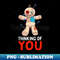 Thinking of You Voodoo Doll Satanic Pastel Goth Halloween - High-Resolution PNG Sublimation File