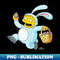 The Simpsons Ralph Wiggum Easter Bunny Funny - PNG Sublimation Digital Download