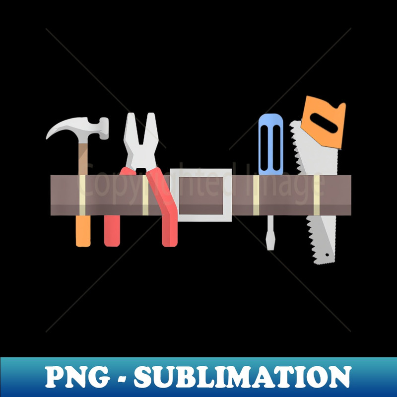 Workman Tool Belt Handyman Costume for Toddlers - Special Edition Sublimation PNG File