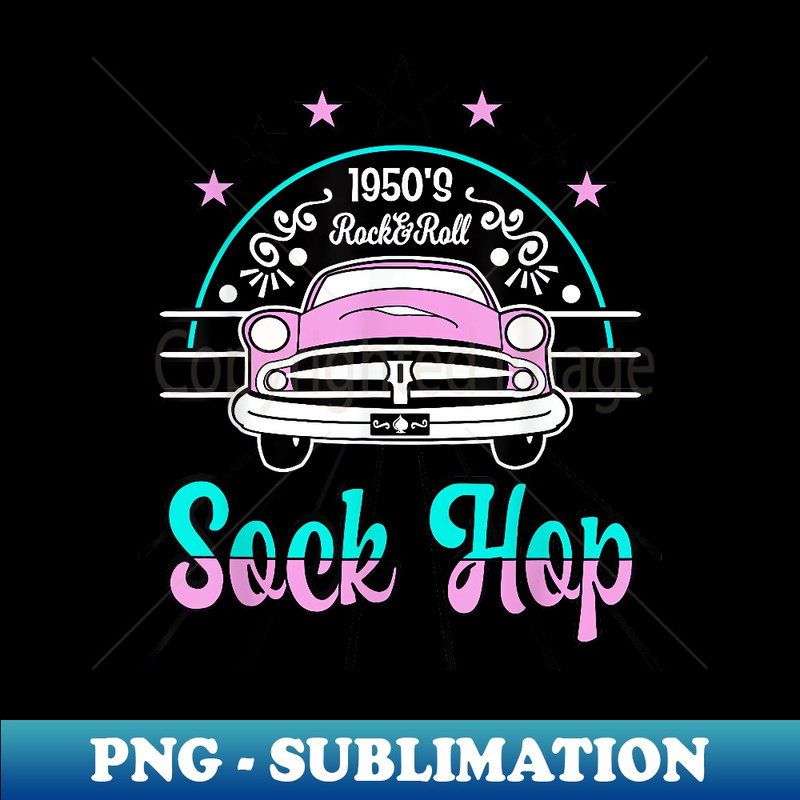 50s Sock Hop Costumes Rockabilly Swing Greaser Rock N Roll - Premium Sublimation Digital Download