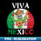 Viva Mexico- Girls Toddler Mexican Flag - Signature Sublimation PNG File