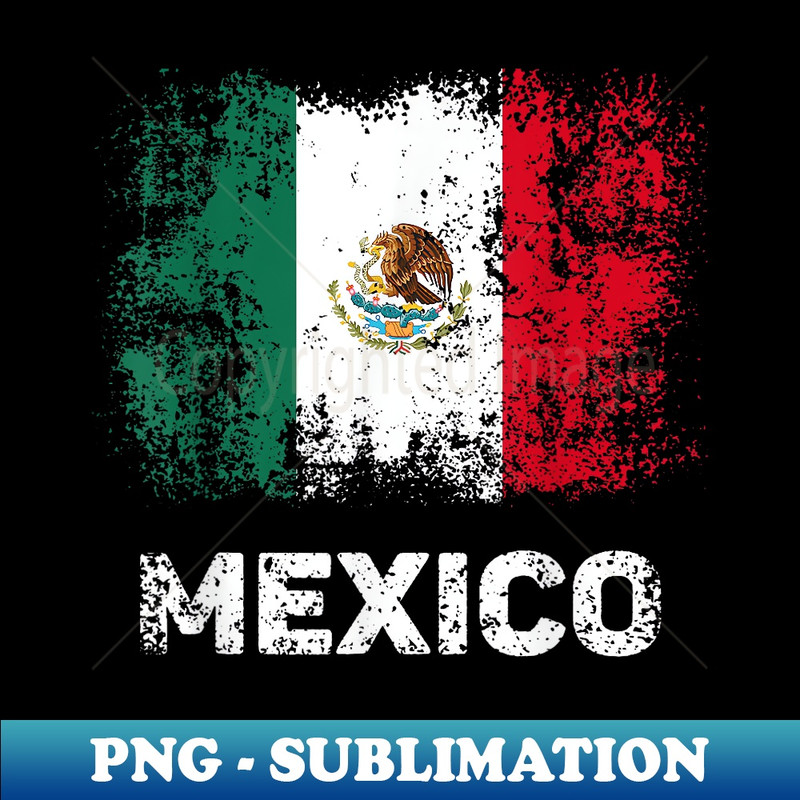 Mexican Flag Patriotic Mexico Flag - Premium PNG Sublimation File