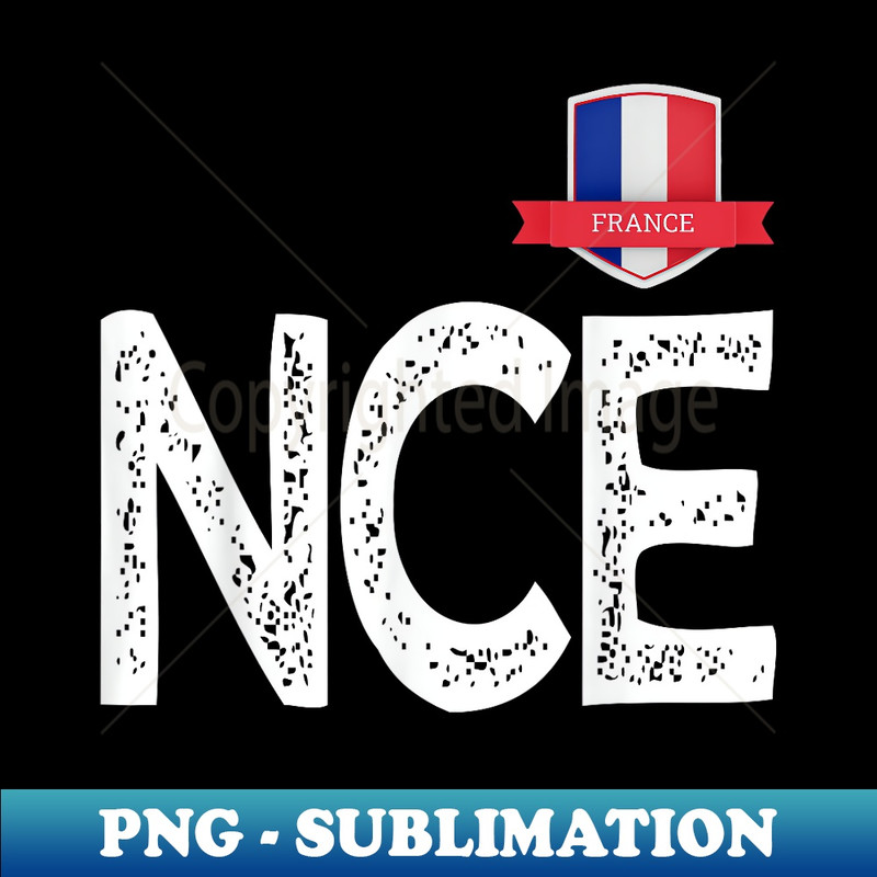 France France Human-Flag Letter N and C and E France blue - PNG Transparent Sublimation File