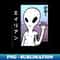 Cool Japanese Kaiju Streetwear - UFO Alien - Premium PNG Sublimation File