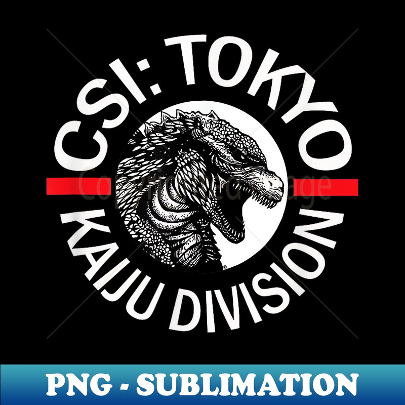 King Kaiju CSI Tokyo Giant Monsters Creature Feature - Premium PNG Sublimation File