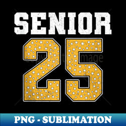 senior 2025 class of 2025 graduate graduation 2025 - vintage sublimation png download