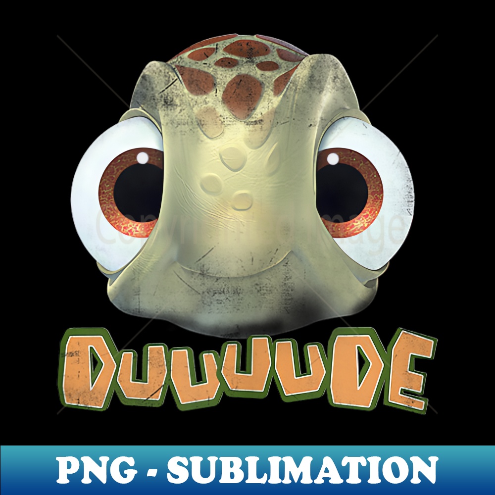 Disney Pixar Finding Nemo Surfing Baby Turtle Dude - Stylish Sublimation Digital Download