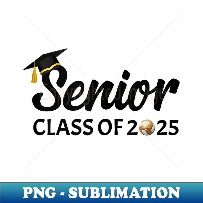 Class 2025 Volleyball Player Graduation Senior Graduate 25 - | Inspire ...