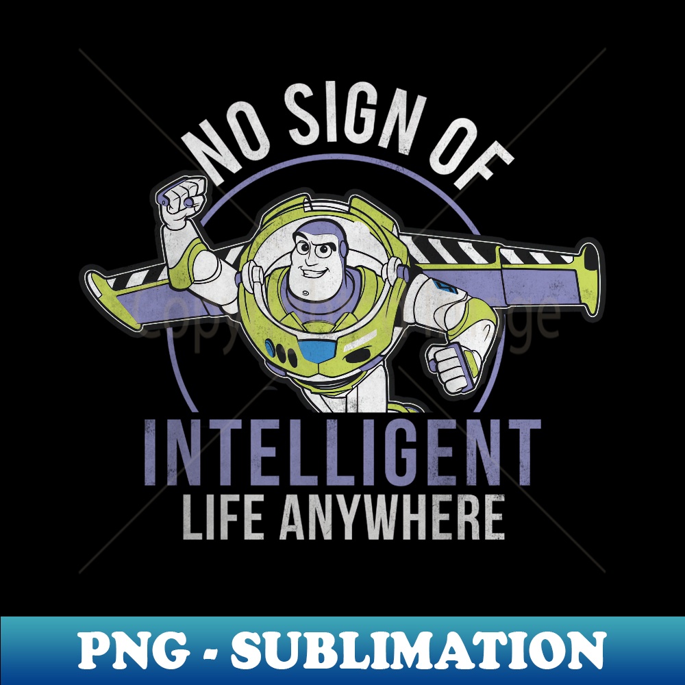 Disney Pixar Toy Story Buzz Lightyear Intelligent Life - Aesthetic Sublimation Digital File