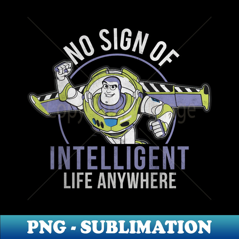 Disney Pixar Toy Story Buzz Lightyear Intelligent Life - Aesthetic Sublimation Digital File