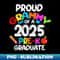 Proud Grammy of 2025 Senior Graduation Pre-K Family Reunion - Modern Sublimation PNG File