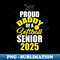 Proud Daddy of 2025 Senior Softball Player Graduation Day - Creative Sublimation PNG Download