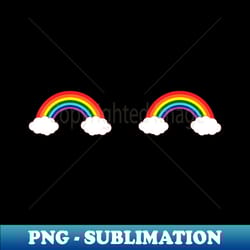 rainbow boobs lgbtq feminist gay - signature sublimation png file