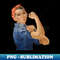 Rosie The Riveter We Can Do It Feminist Retro T - Exclusive PNG Sublimation Download