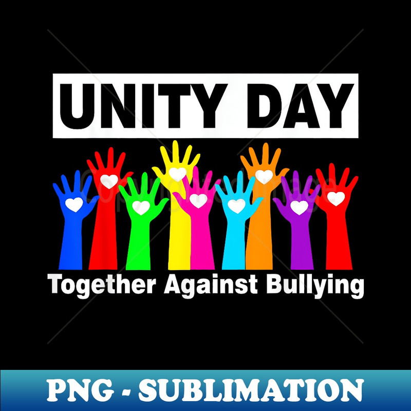 UNITY DAY Orange - Anti Bullying Outfit And Be Kind 1 - Creative Sublimation PNG Download