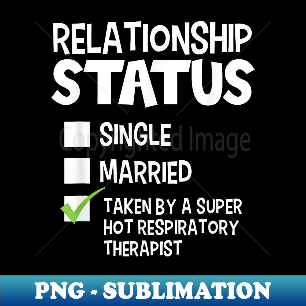 Funny His and Her Idea Respiratory Therapist - Modern Sublimation PNG File
