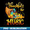 Music Teachers Thankful For Music Thanksgiving Music Notes - Unique Sublimation PNG Download
