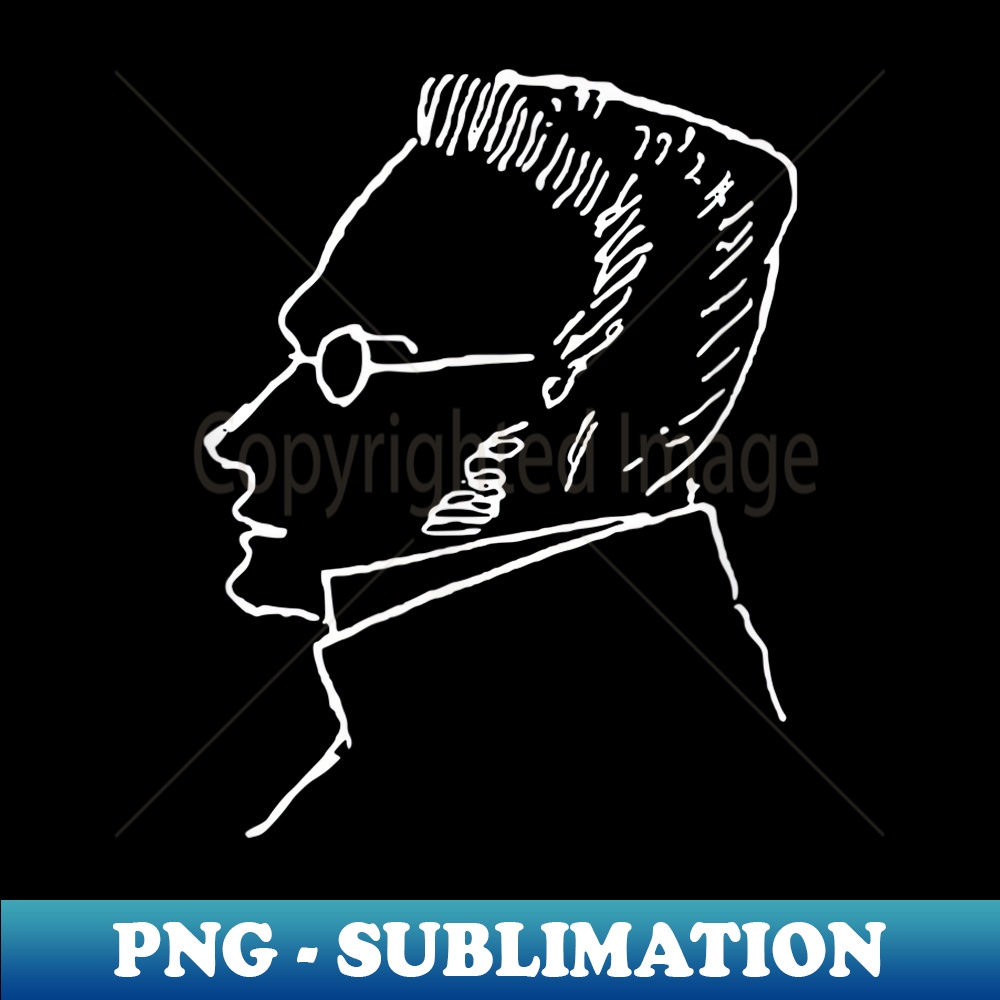 Max Stirner Illustration - PNG Transparent Sublimation Design