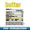 Thanksgiving Christmas Butter Nutritional Facts 1 - Unique Sublimation PNG Download