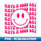 Have A Good Day Pink Smile Face Aesthetic Trendy - Elegant Sublimation PNG Download