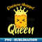 Crown Chicken Nugget Queen Kawaii Chicken Nuggets - Special Edition Sublimation PNG File