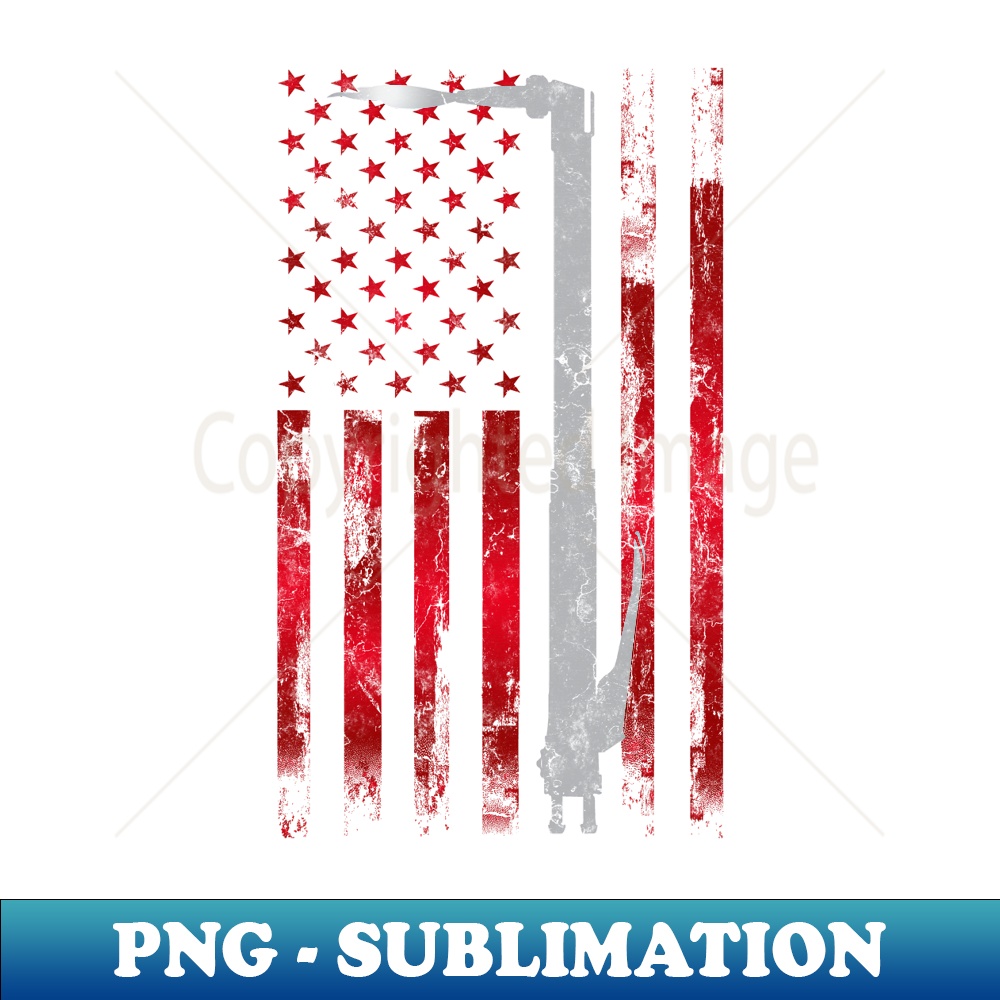 Welding Vintage Patriotic USA American Flag Welder 1 - PNG Transparent Sublimation File
