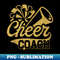 Cheer Coach Biggest Fan Cheerleader Mother's Day - Premium Sublimation Digital Download
