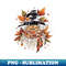 Scarecrow Autumn Fall Leaves Thanksgiving Halloween - Premium Sublimation Digital Download