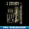 I Study Triggernometry Funny Pro Guns Trigonometry Math - Decorative Sublimation PNG File